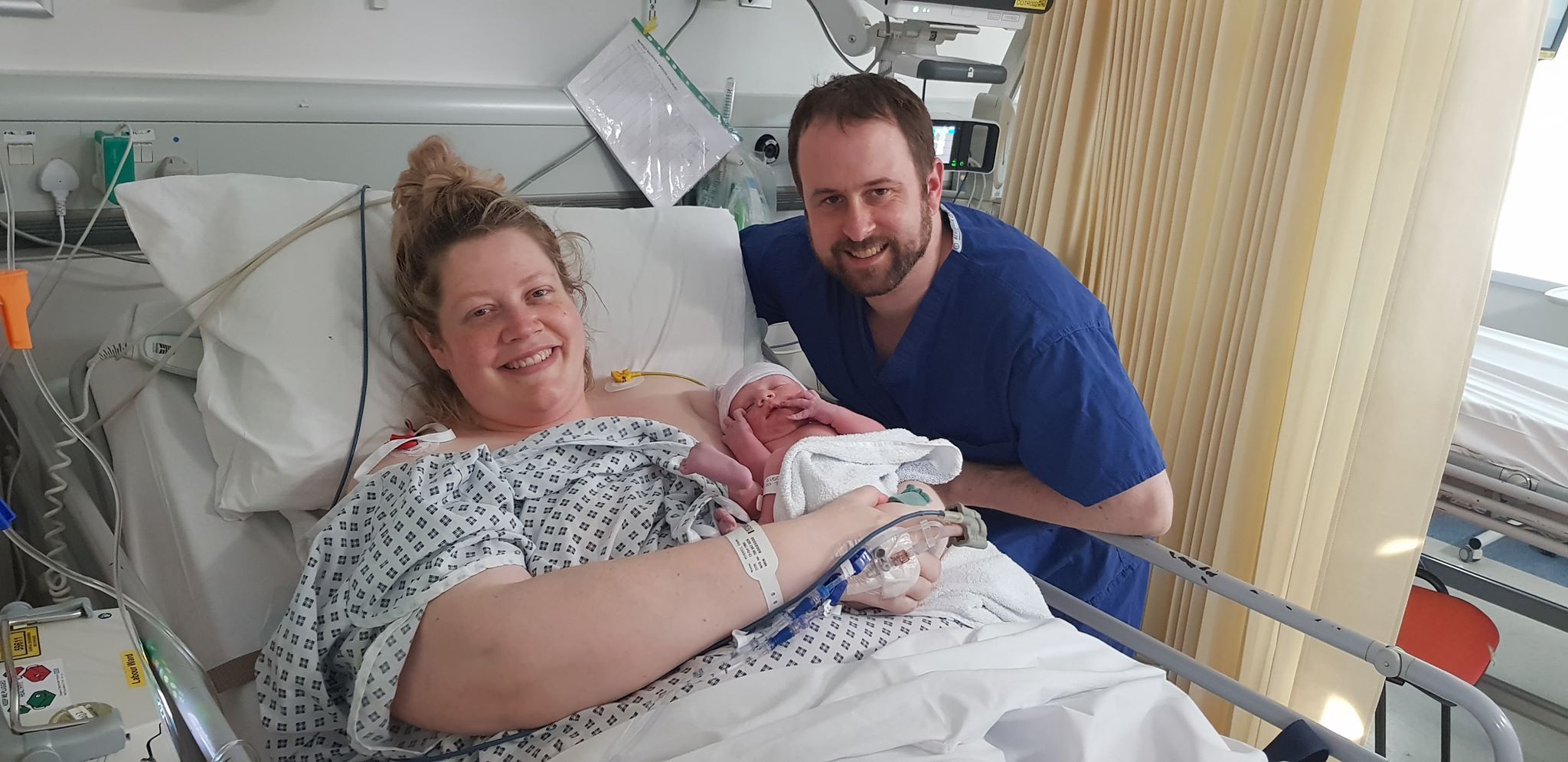 Three in hospital august 2020